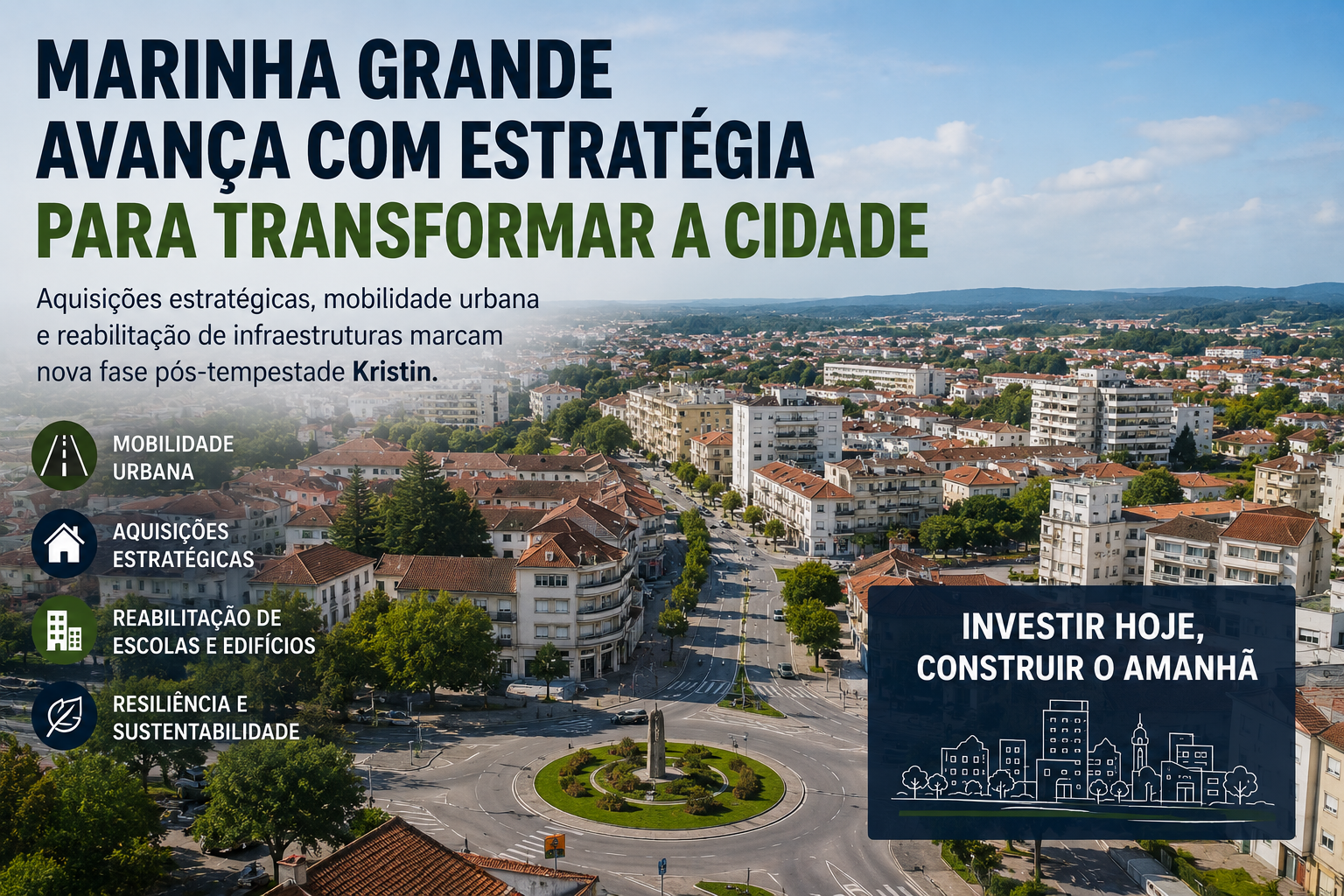 Marinha Grande reforça estratégia urbana
