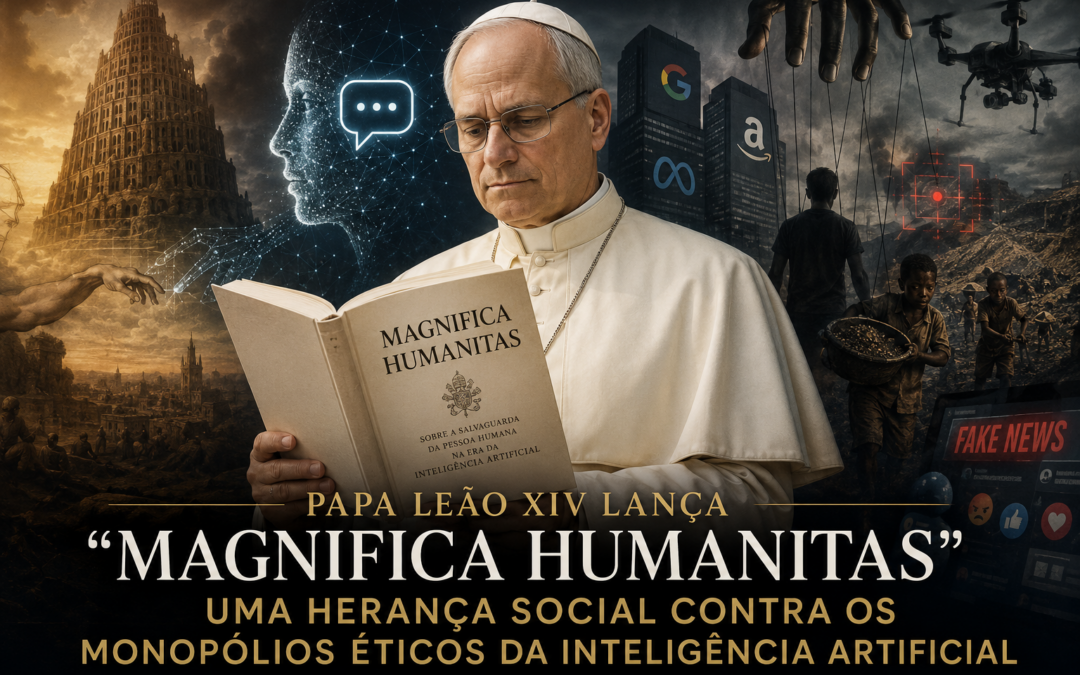 Papa Leão XIV lança “Magnifica Humanitas”