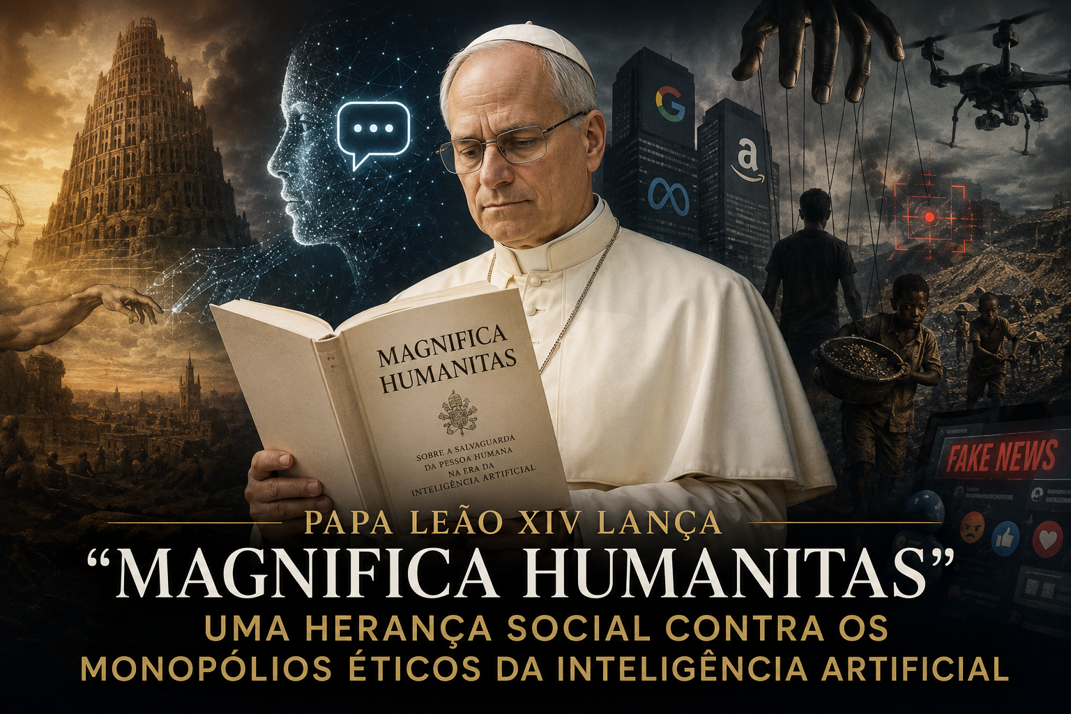 Papa Leão XIV lança “Magnifica Humanitas”
