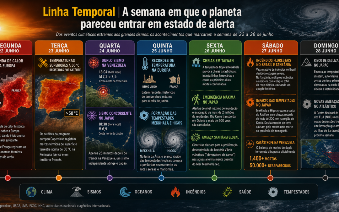 O planeta está mais instável? Analisamos as coincidências!