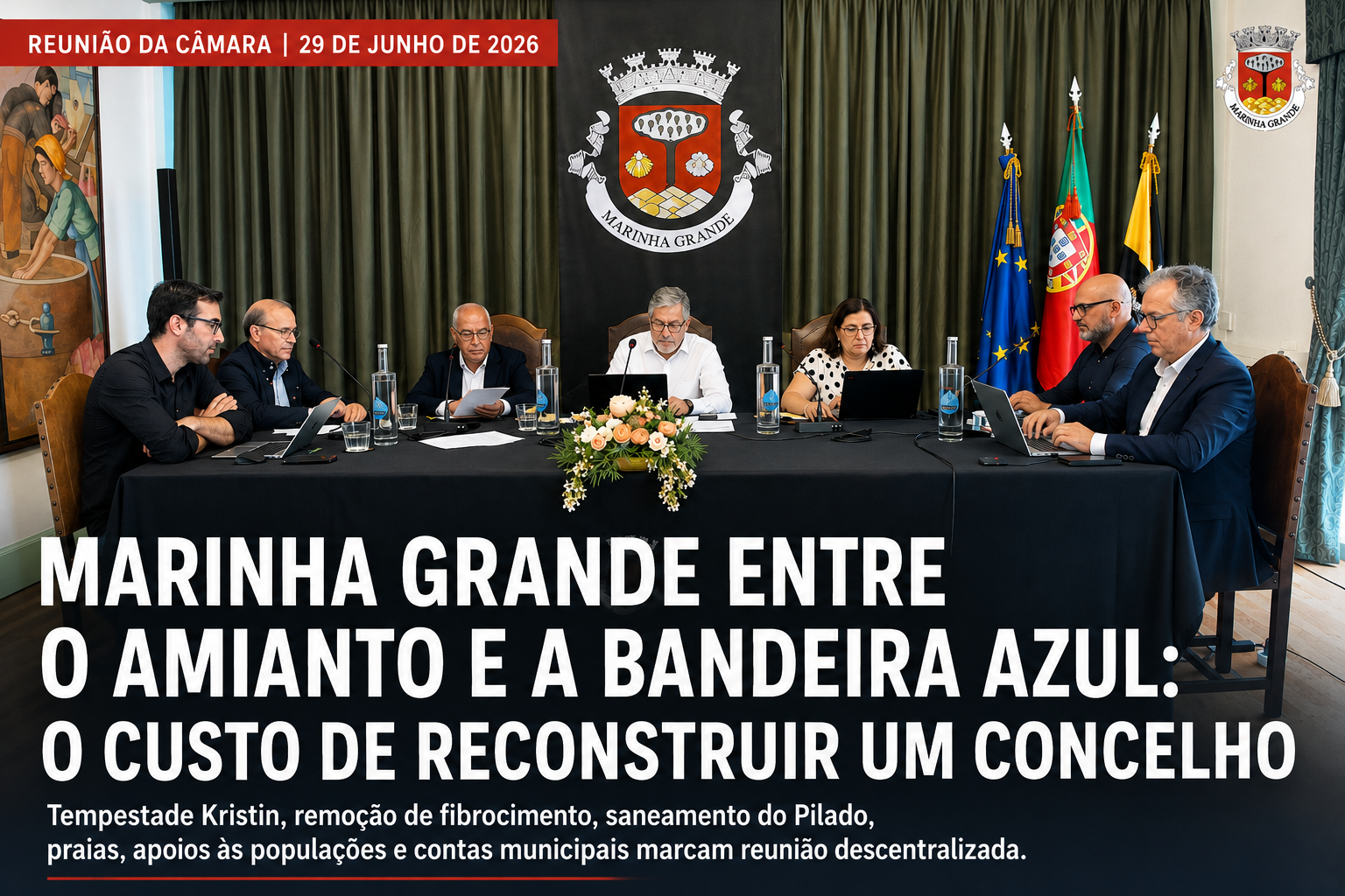 Reunião da Câmara da Marinha Grande 29.06.2026