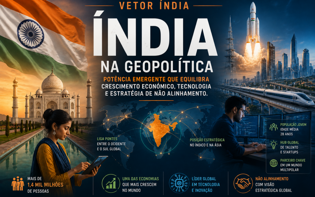 BRIC Vetor Índia: a potência demográfica e tecnológica no equilíbrio entre blocos