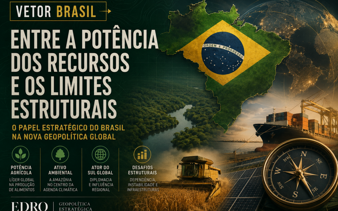 BRIC Vetor Brasil: entre a potência dos recursos e os limites estruturais na nova geopolítica