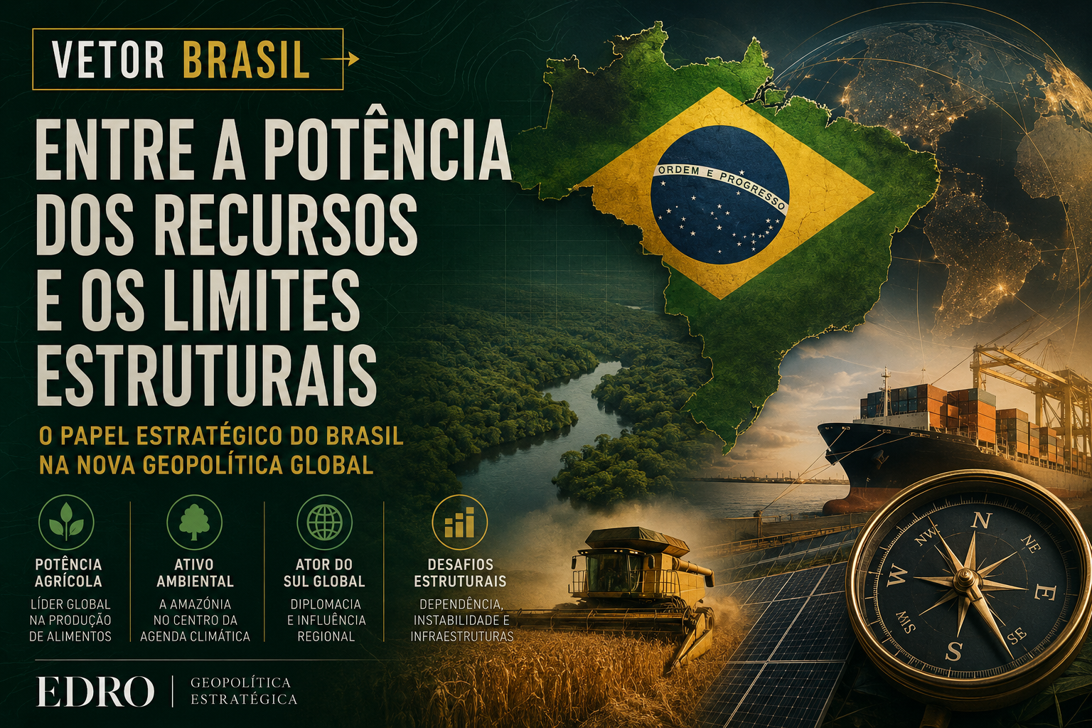 BRIC Vetor Brasil: entre a potência dos recursos e os limites estruturais na nova geopolítica