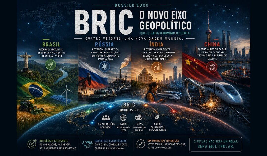 BRIC no tabuleiro global: quem ganha, quem depende e quem lidera?