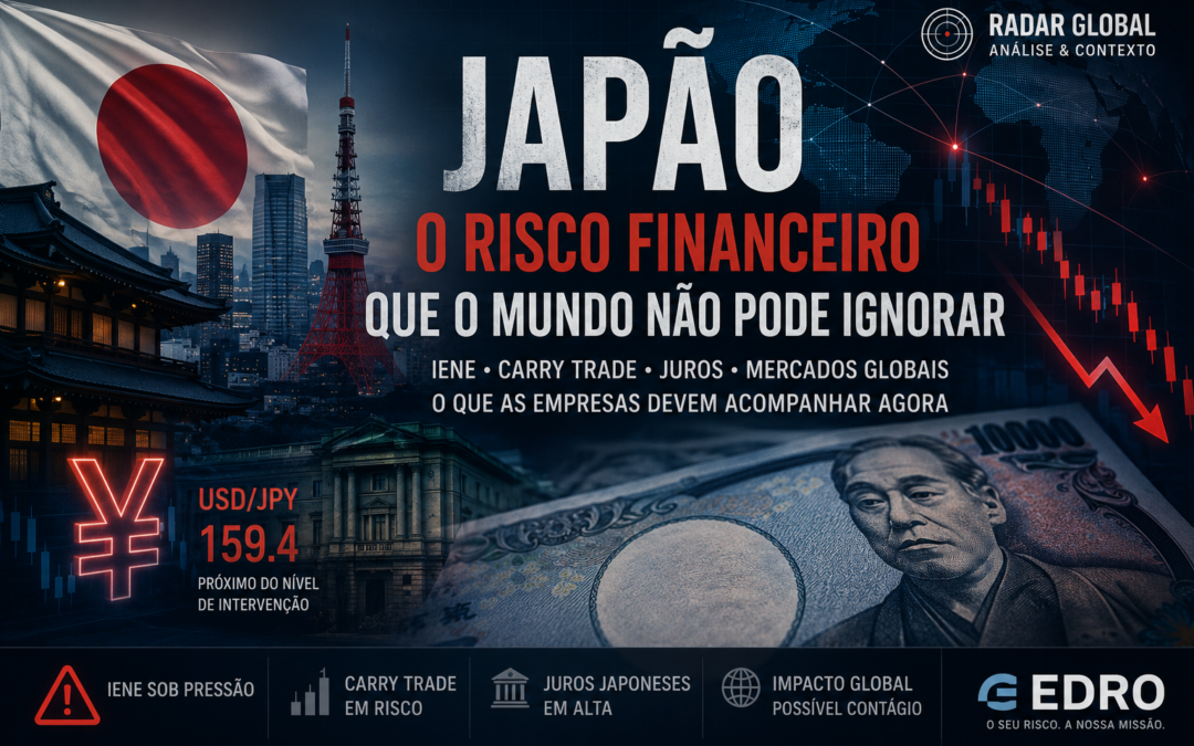Japão: o risco financeiro que as empresas devem começar a acompanhar