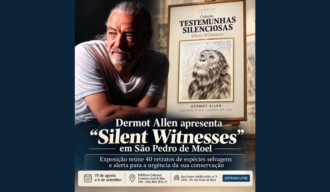 Dermot Allen apresenta “Silent Witnesses” em São Pedro de Moel
